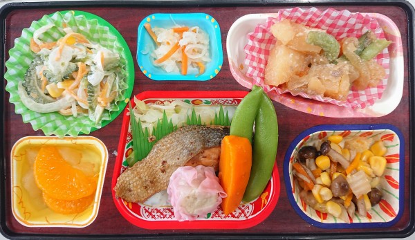 魚の粒マスタード焼､白菜としめじの生姜炒めサムネイル