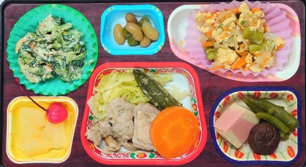鶏肉の西京焼き☆菜の花とツナサラダ☆高野の含め煮サムネイル