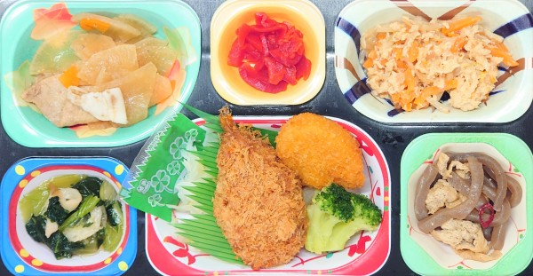 ミックスフライ☆棒々鶏サラダ☆ガツンと炒めサムネイル